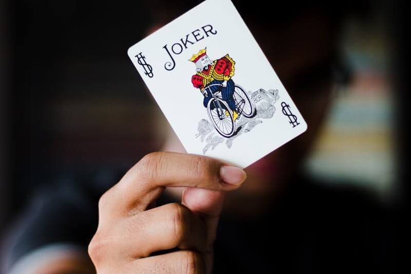 Une carte joker en guise d'astuces pour illustrer des conseils à prendre en compte.