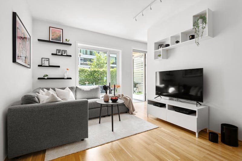 Un havre de paix cet appartement à Sal, avec ses murs blanc et son mibilier.