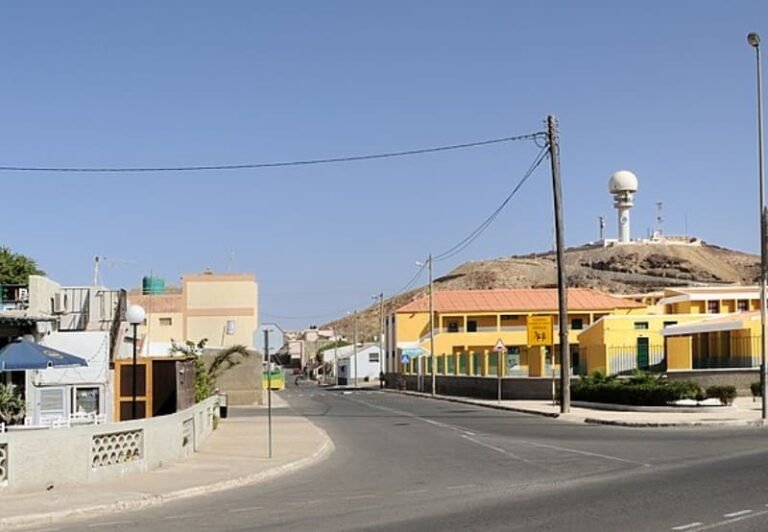 Un secteur de la ville d'Espargos à Sal.